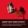 Frasco Horny Goat Weed para soporte de energía y resistencia
