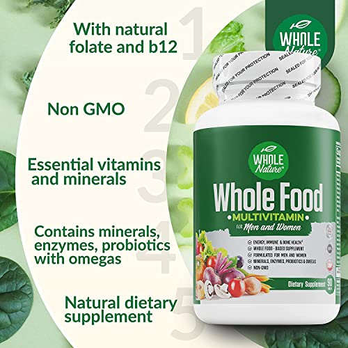 Version 1.0.0 Frascos Whole Nature Multivitamínico para hombres y mujeres
