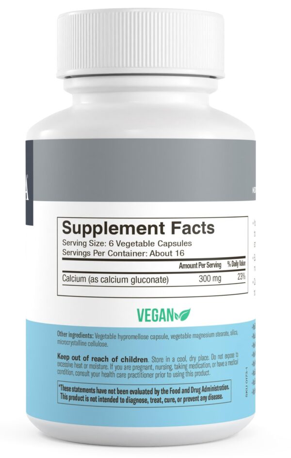 Conjunto de cápsulas FREEDA calcio gluconato