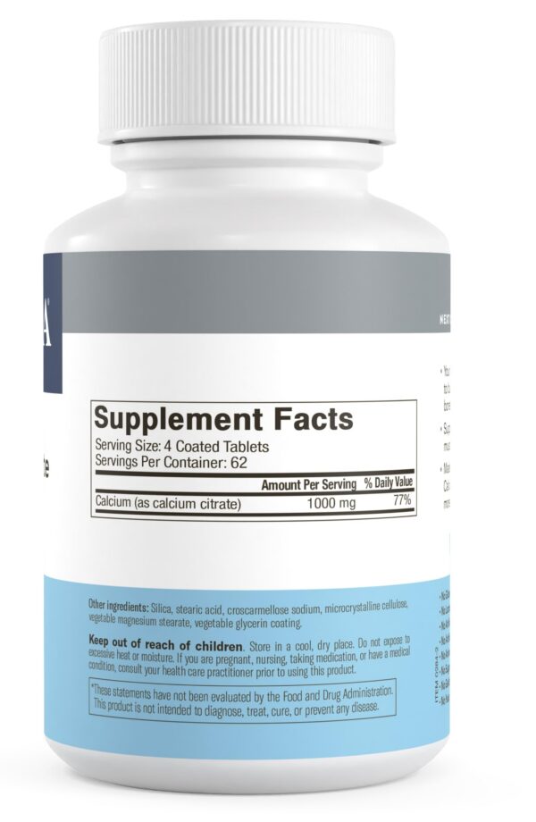 Version 1.0.0 Detalles de la etiqueta en Freeda citrato de calcio