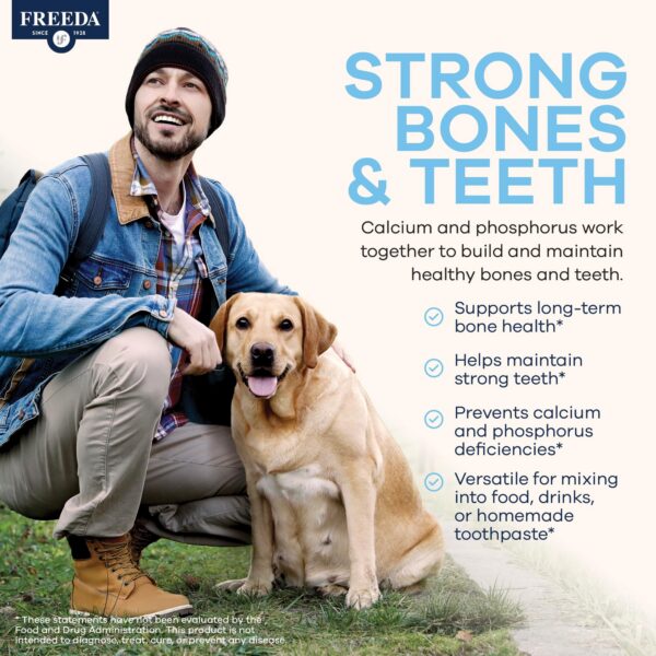 Version 1.0.0 Vista general Freeda fosfato calcio