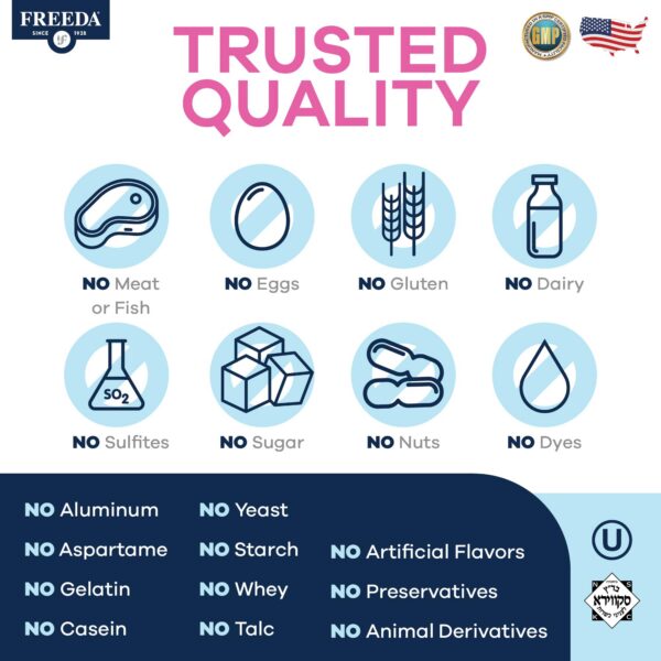 Version 1.0.0 Paquete de 60 tabletas Freeda