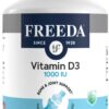 Version 1.0.0 Freeda Vitamin D3 detalle de ingredientes