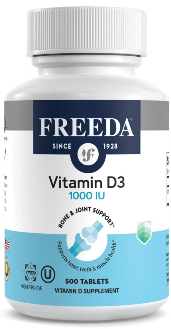 Version 1.0.0 Freeda Vitamin D3 detalle de ingredientes