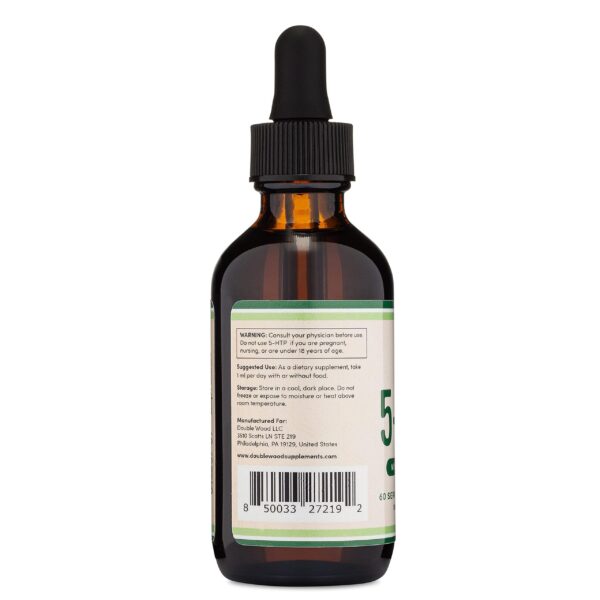 Version 1.0.0 Frente de la botella de 5HTP Drops