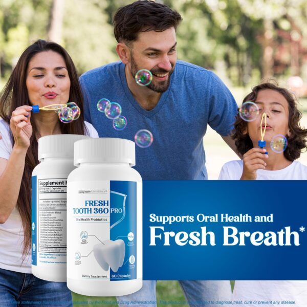 Fresh Tooth 360 Pro apoyo salud dental para hombre y mujer