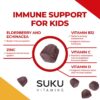 Frontal empaque gominolas vitaminas SUKU para inmunidad niños