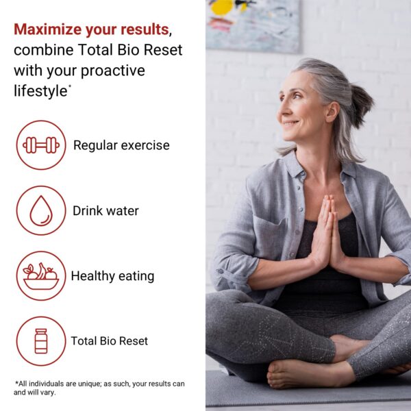 Frontal producto suplementos detox Total Bio Reset ACTIVATEDYOU