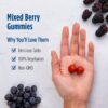 Frutos mixtos sabor gummies multivitamínicas Nordic Naturals