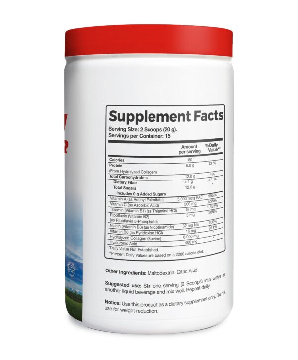 Version 1.0.0 Etiqueta y detalles de nutrición en empaque