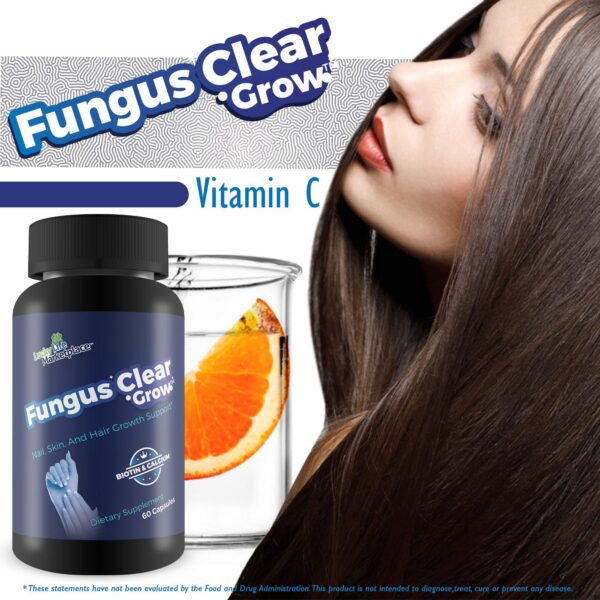 Fungus Clear Grow con ingredientes de alta calidad para salud