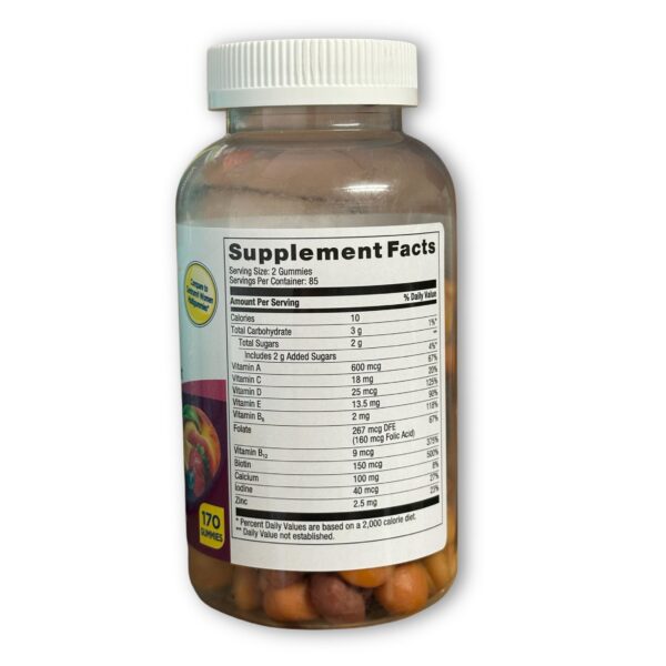 Version 1.0.0 Etiqueta trasera con información del producto