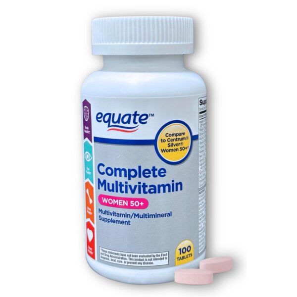 Caja y frasco de pack de 100 tabletas