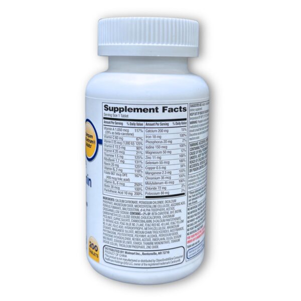 Frasco visto desde arriba