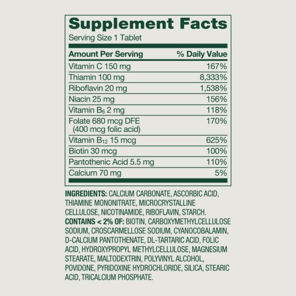 Version 1.0.0 Primera toma botella Super B Complex Spring Valley 250 tabletas