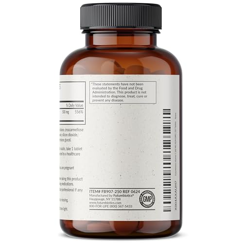 Futurebiotics vitamina c 500 mg tabletas veganas sin soja ni gluten