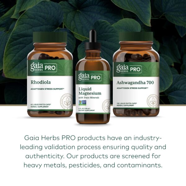 Detalles de minerales en la etiqueta Gaia PRO