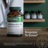 Gaia Herbs suplemento ashwagandha vegano sin gluten