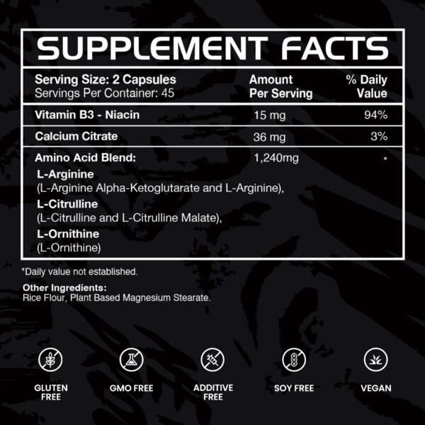 Envase Argi-Pump con etiqueta