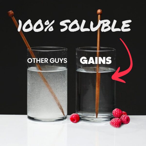 Frasco y etiqueta lateral