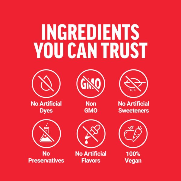 Texto de garantía y calidad en etiqueta