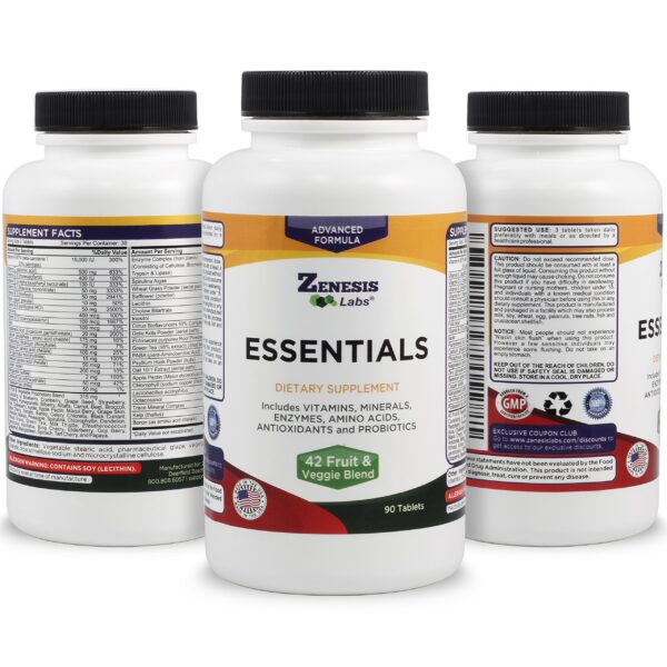 Garantía de por vida multivitaminas Zenesis Labs