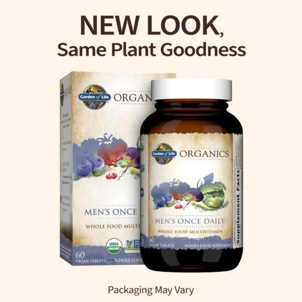 Version 1.0.0 Tabletas en envase del pack Garden of Life