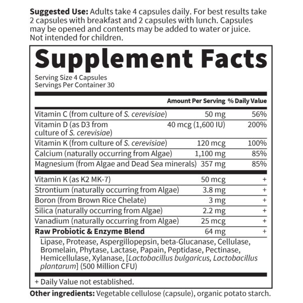 Información del producto en etiqueta