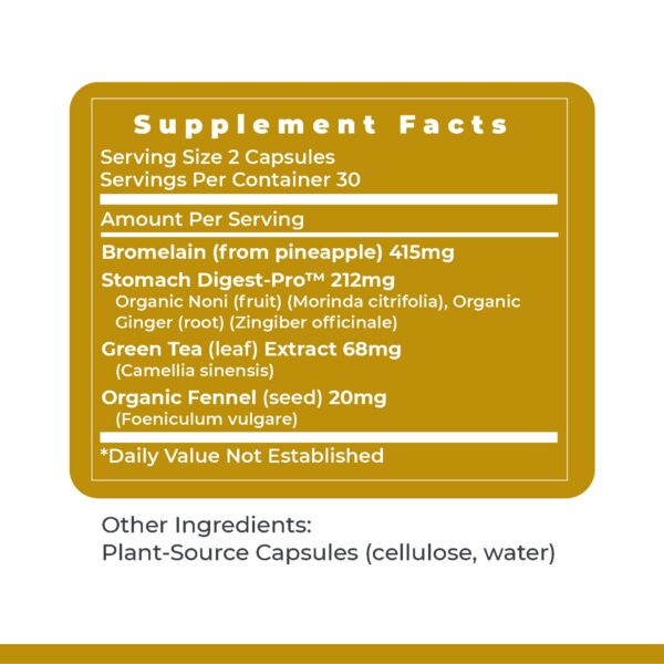 Presentación de 60 cápsulas GastroVen