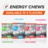 Gatorade Energy Chews Cool Blue masticables sabor refrescante