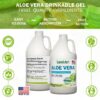 Gel de aloe vera orgánico Land Art 64 fl oz