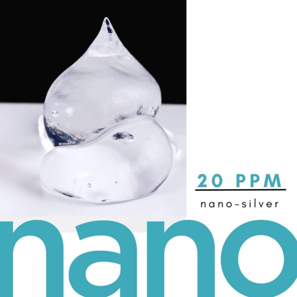 Detalle de la textura del gel calmante