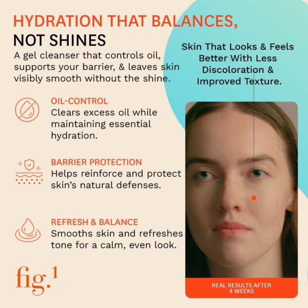 Gel clarificante con árbol del té calmante