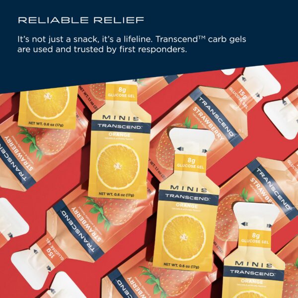 Caja de geles Transcend lista para entrenar