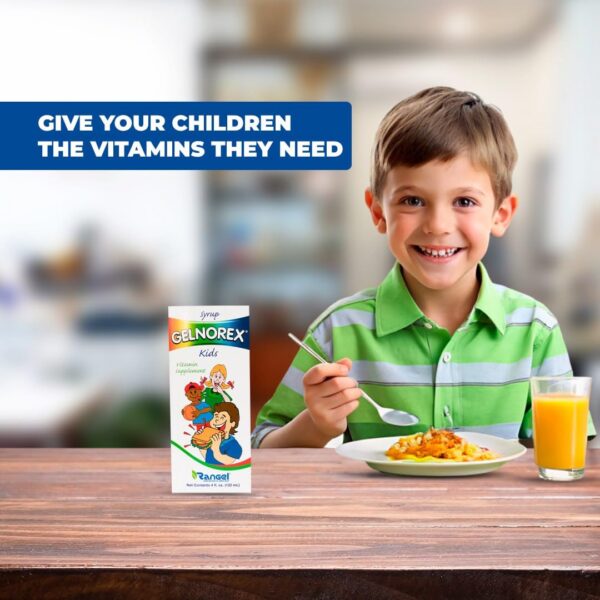 Version 1.0.0 Gelnorex suplemento jarabe vitaminas para niños