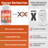 Genex Berberina cápsulas probadas para potencia