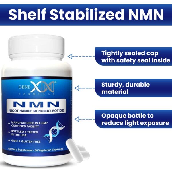 Version 1.0.0 Genex NMN etiqueta informativa