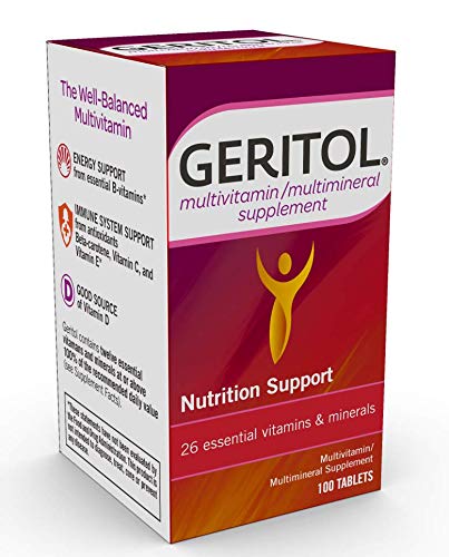 Geritol sin gluten y no transgénico para apoyo nutricional