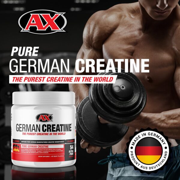 German Creatine polvo para aumento muscular y fuerza