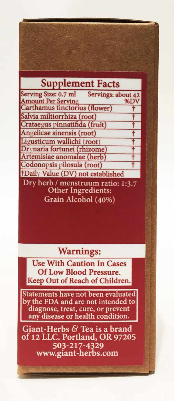 Giant-Herbs & Tea Thinking Big in Small Batches producto tintura