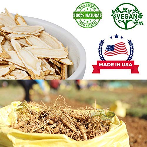 Ginseng americano Wisconsin cortado para bebida natural