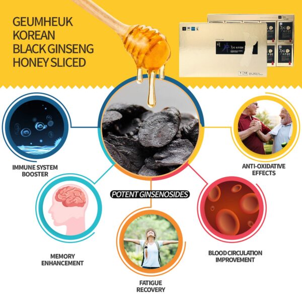 Ginseng GeumHeuk para energía e inmunidad paquete completo