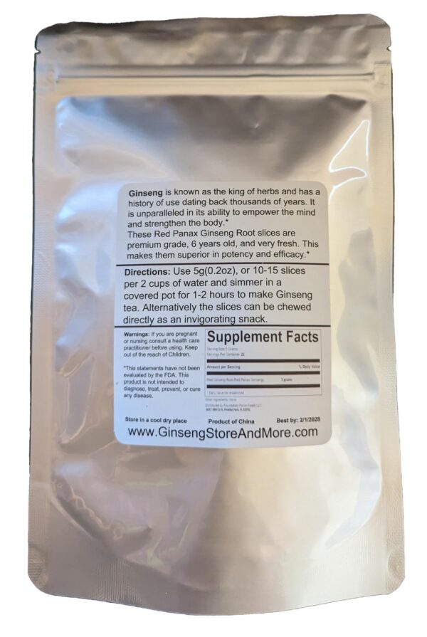 Ginseng Panax rojo raíz entera para salud y rendimiento