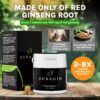 Ginseng rojo coreano Auragin sin aditivos certificado calidad