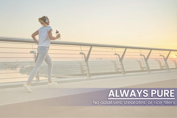 Glicina pura para salud y bienestar en cápsulas