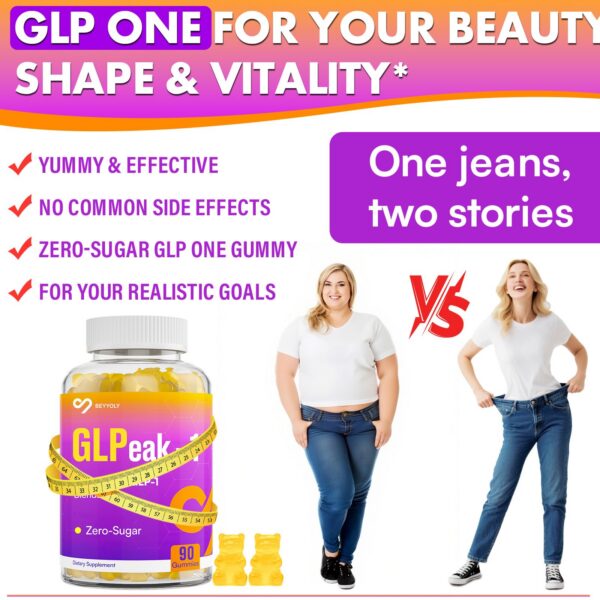 Etiqueta de sabor Yuzu en GLP ONE Gummy