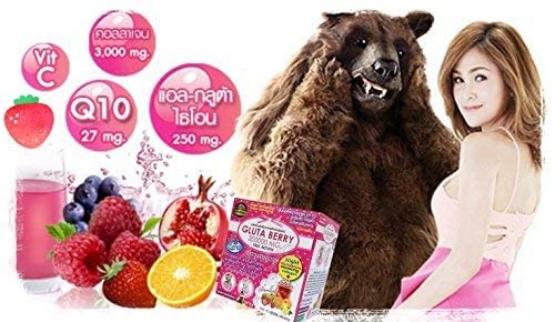 Detalle de ingredientes Gluta Berry Drink Punch