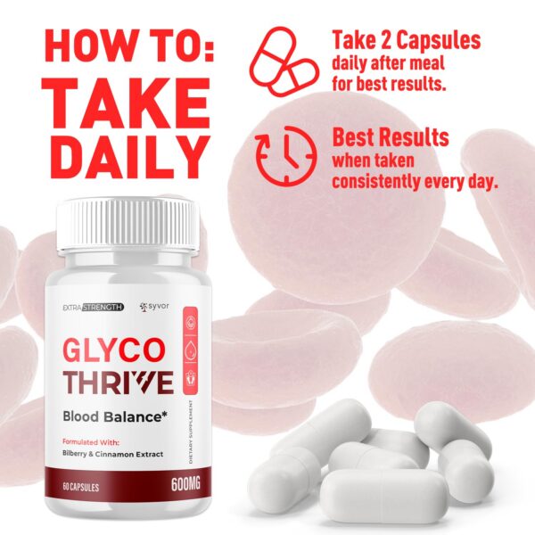 Etiqueta de ingredientes Glyco Thrive