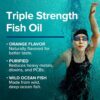 GNC Triple Strength Fish Oil bottle