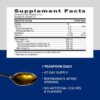 GNC Fish Oil orange flavor teaspoon